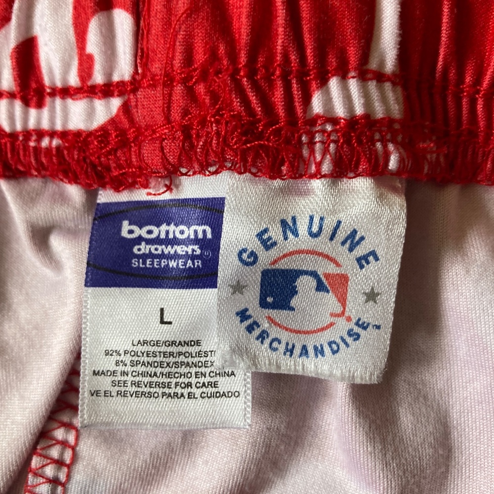 Men’s MLB Philadelphia Phillies Pajamas Bottom Pants Large - Picture 2 of 3